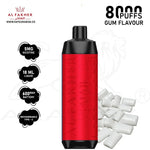 Load image into Gallery viewer, AL FAKHER CROWN BAR 8000 PUFFS 5MG - GUM FLAVOUR 
