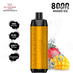 Load image into Gallery viewer, AL FAKHER CROWN BAR 8000 PUFFS 5MG - MANGO ICE 
