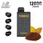 Load image into Gallery viewer, ARABISK PROMISE 12000 PUFFS 50MG  RECHARGEABLE - CUBANO 
