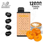 Load image into Gallery viewer, ARABISK PROMISE 12000 PUFFS 50MG  RECHARGEABLE - PUMPKIN LATTE 
