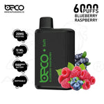 Load image into Gallery viewer, BECO SOFT 6000 PUFFS 20MG - BLUEBERRY RASPBERRY 
