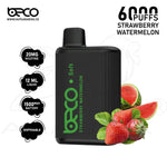 Load image into Gallery viewer, BECO SOFT 6000 PUFFS 20MG - STRAWBERRY WATERMELON 
