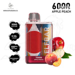 Load image into Gallery viewer, ELFBAR TE6000 PUFFS 50MG - APPLE PEACH 
