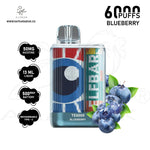 Load image into Gallery viewer, ELFBAR TE6000 PUFFS 50MG - BLUEBERRY 
