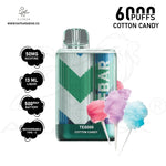 Load image into Gallery viewer, ELFBAR TE6000 PUFFS 50MG - COTTON CANDY 
