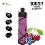 Load image into Gallery viewer, MY SHISHA CLASSIC 10000 MTL PUFFS 3MG - CHERRY BLUEBERRY 
