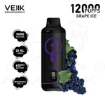 Load image into Gallery viewer, VEIIK TWIST 12000 PUFFS 50MG - GRAPE ICE 
