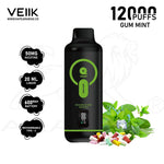 Load image into Gallery viewer, VEIIK TWIST 12000 PUFFS 50MG - GUM MINT 

