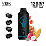 Load image into Gallery viewer, VEIIK TWIST 12000 PUFFS 50MG - OCEAN BLUE 
