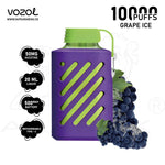 Load image into Gallery viewer, VOZOL GEAR 10000 PUFFS 50MG - GRAPE ICE 
